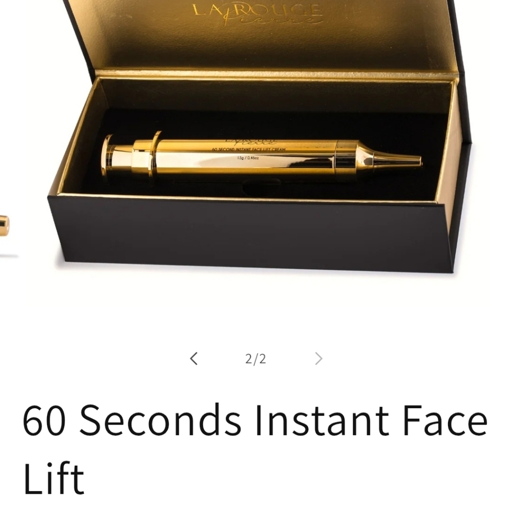 La Rouge Pierre 60 Second Instant Face Lift.